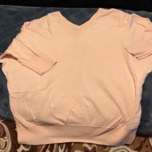 Light pink top